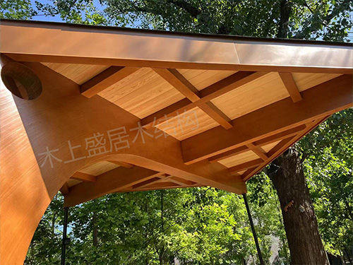 中国建科院总部景观亭